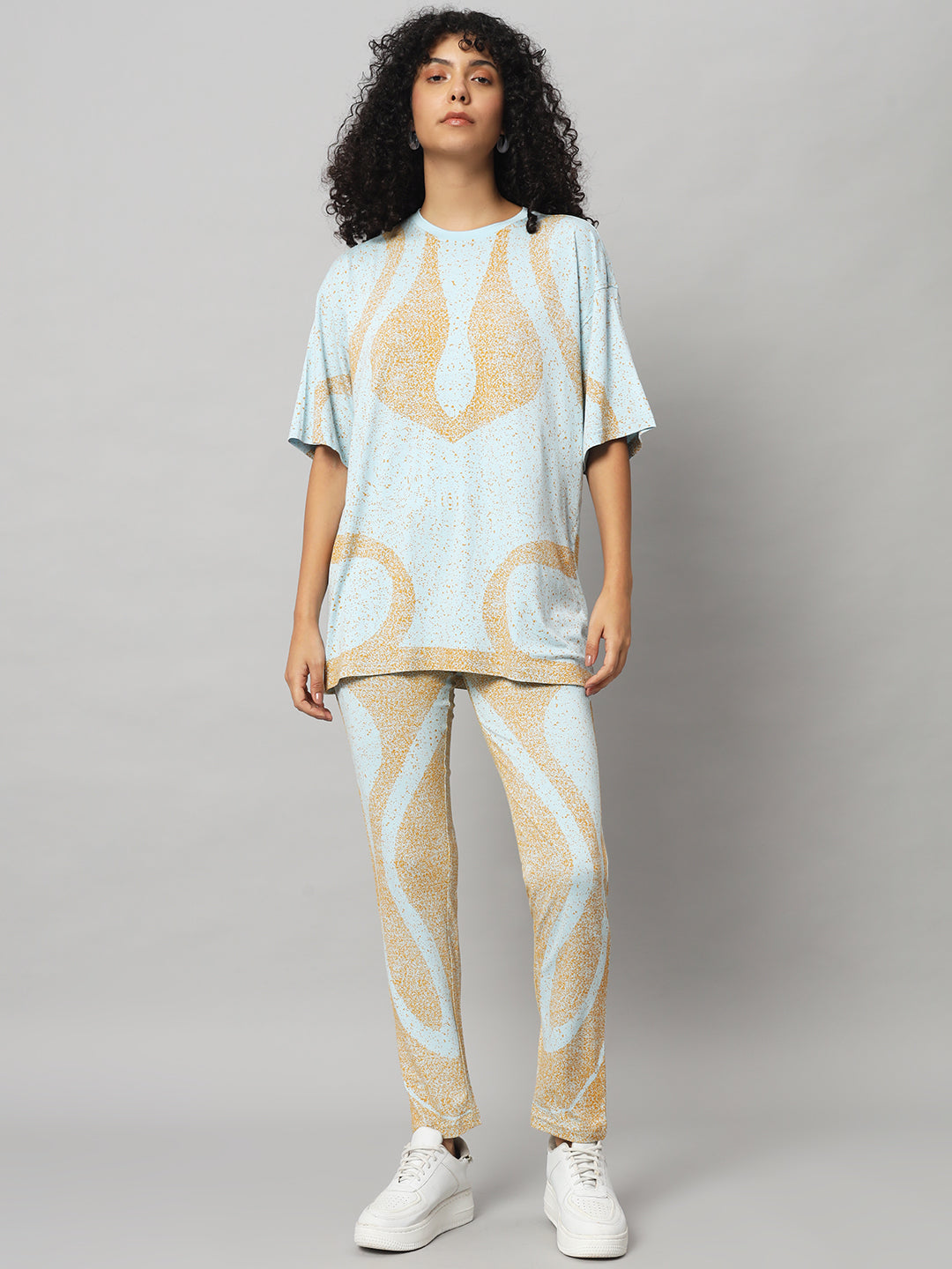 Aqua Gold Athletic Set