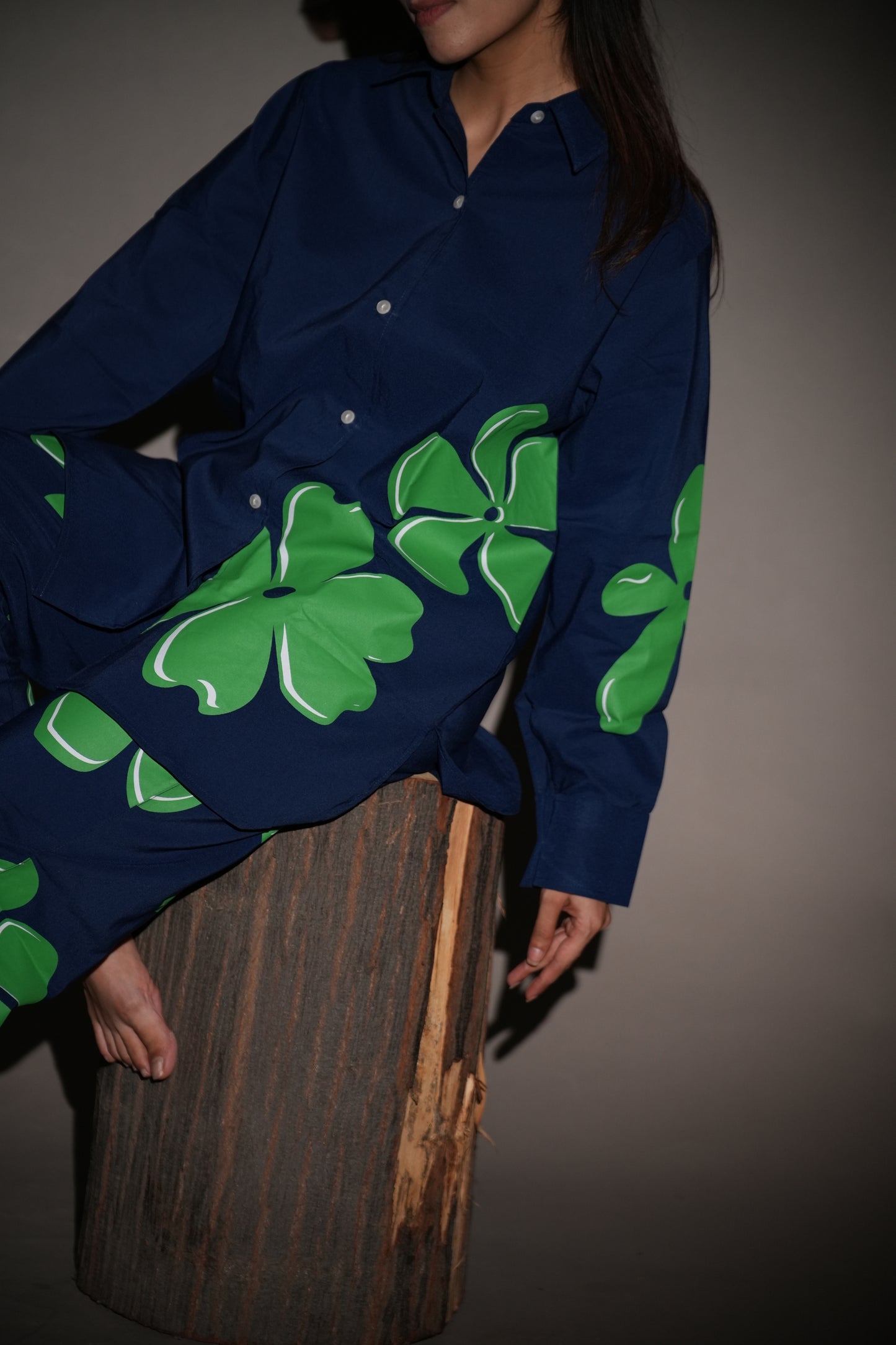 Floral Pop Blue Coord Set