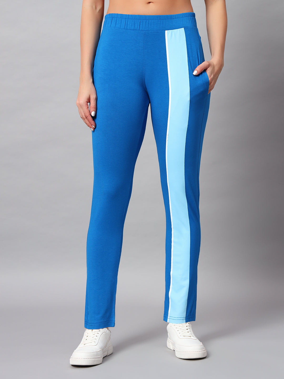 Denim strip Legging