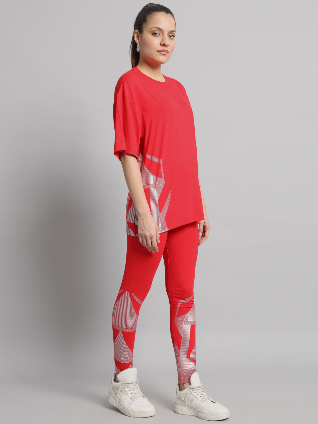 Venetian red goddess sparke leggings set