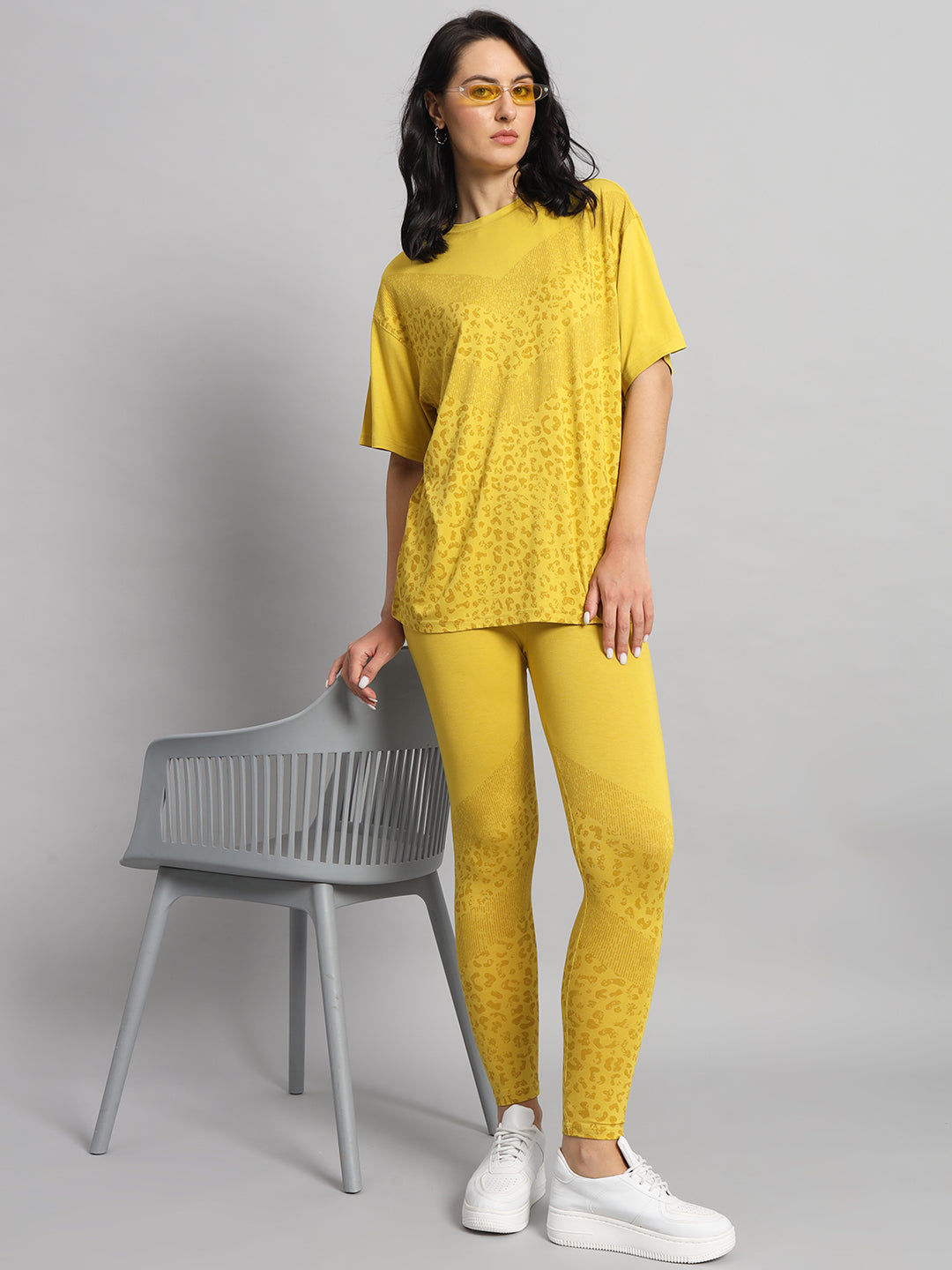 Sunshine Puff Leggings Set