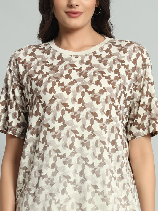 Cocoa aop T SHIRT
