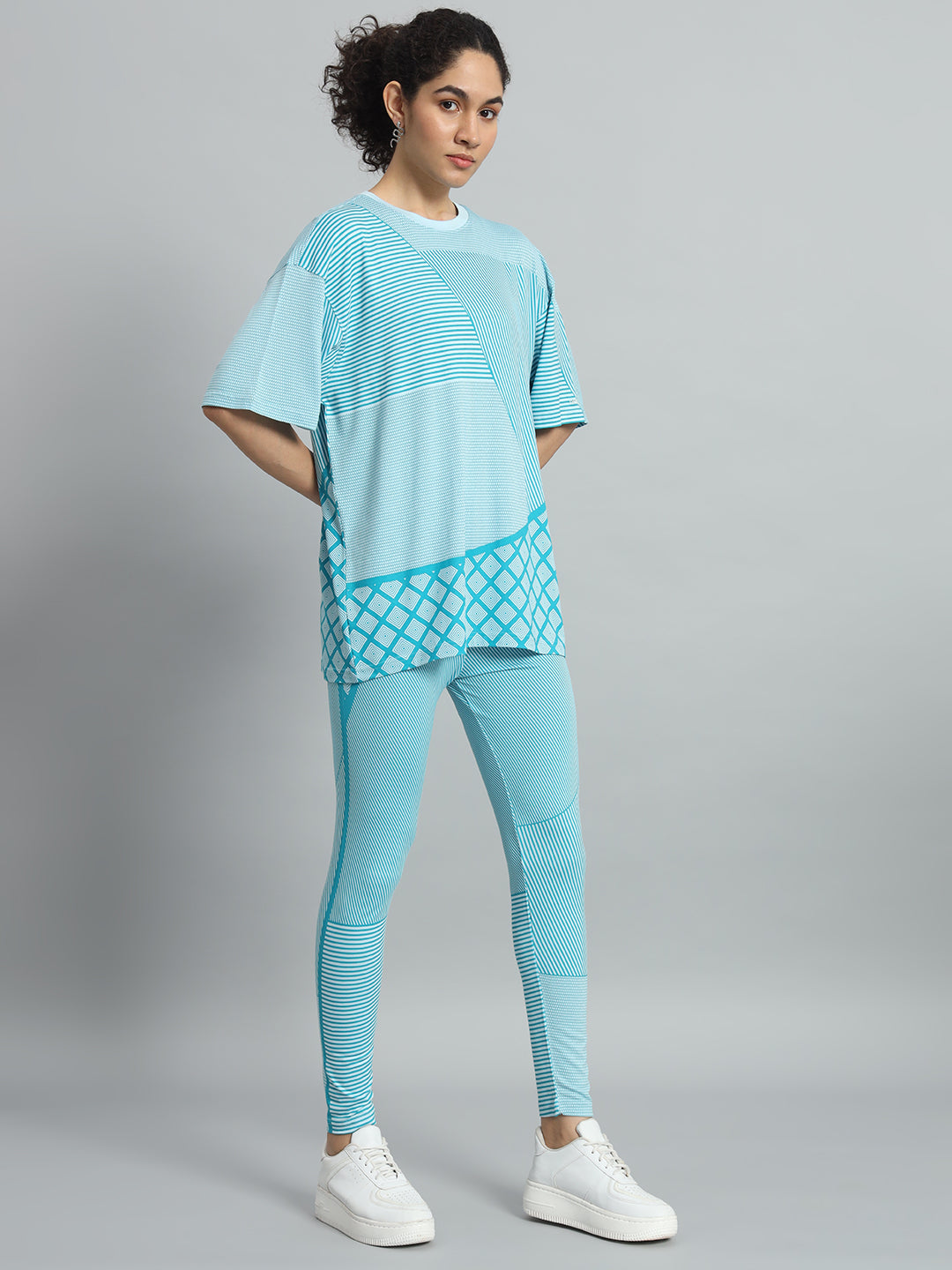 Aqua Aop Leggings Set