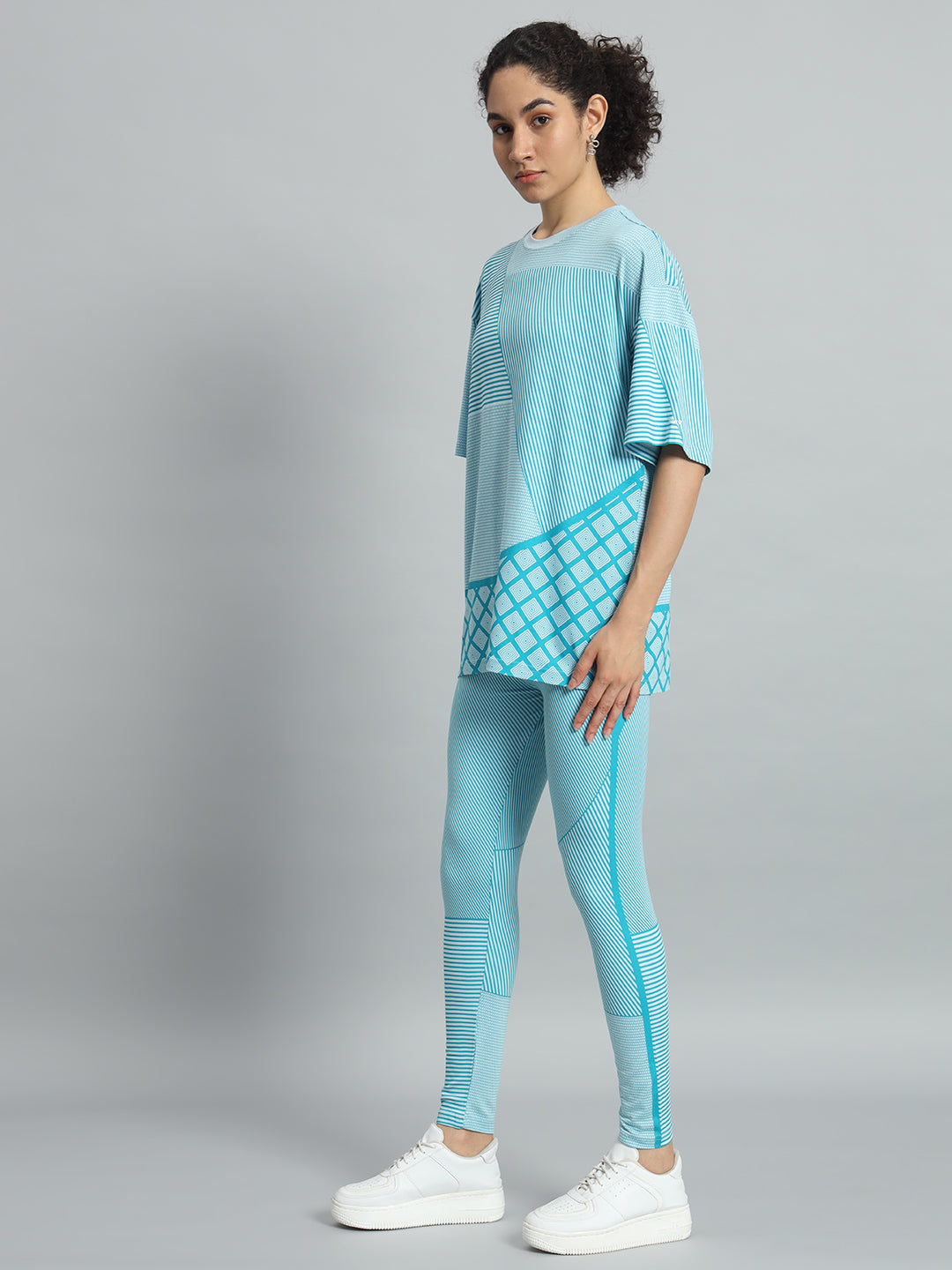 Aqua Aop Leggings Set